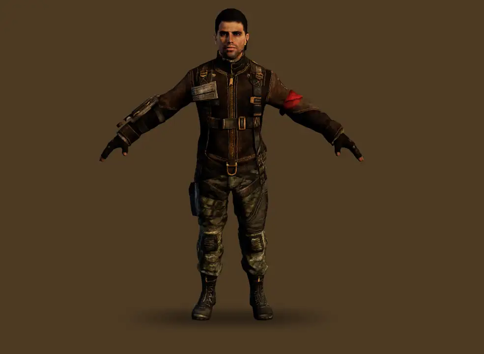 《终结者：救世主》约翰·康纳（John Connor）C4D模型