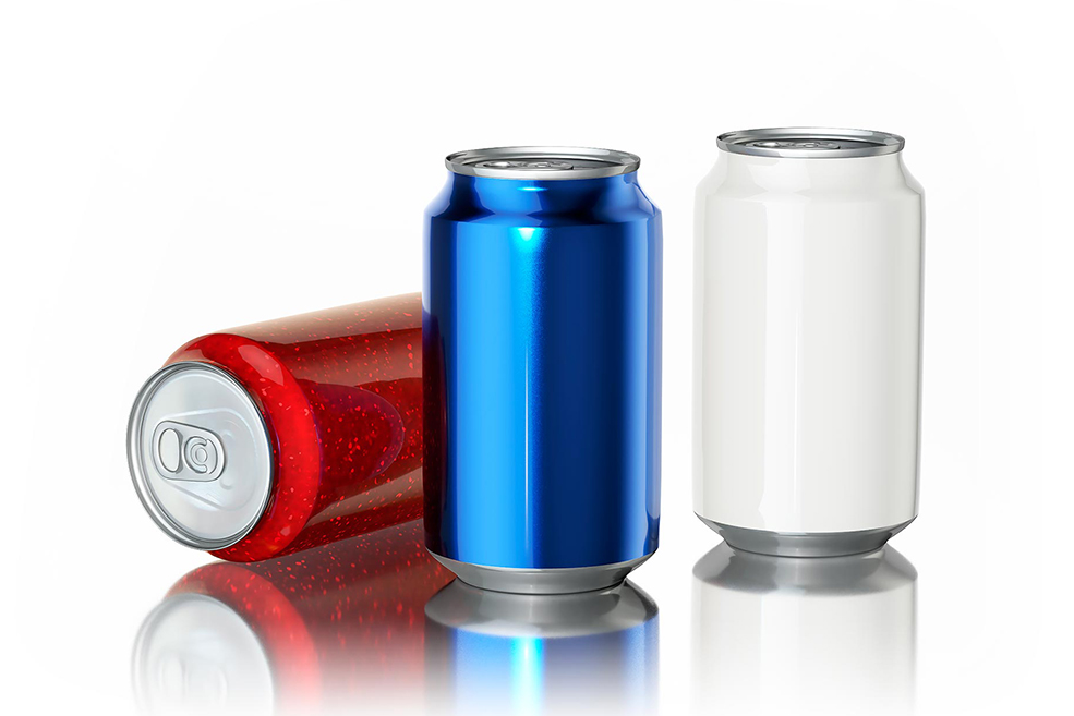 饮料罐 汽水罐 易拉罐 可乐罐C4D模型 soda can 3d model