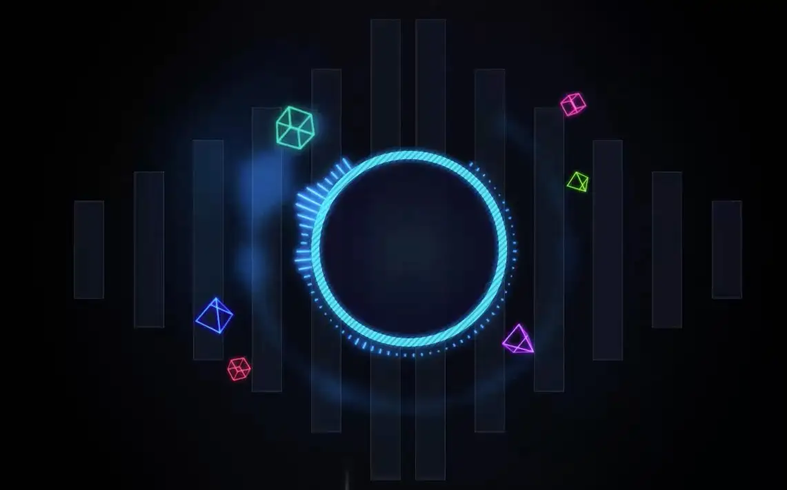 [AE模型]音乐片头模板 DJ音乐AE片头 音乐旋律片头 DJ INTRO TEMPLATE