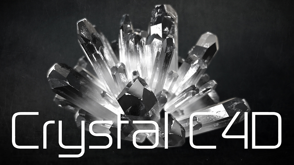 晶体C4D模型 Crystal C4D Render