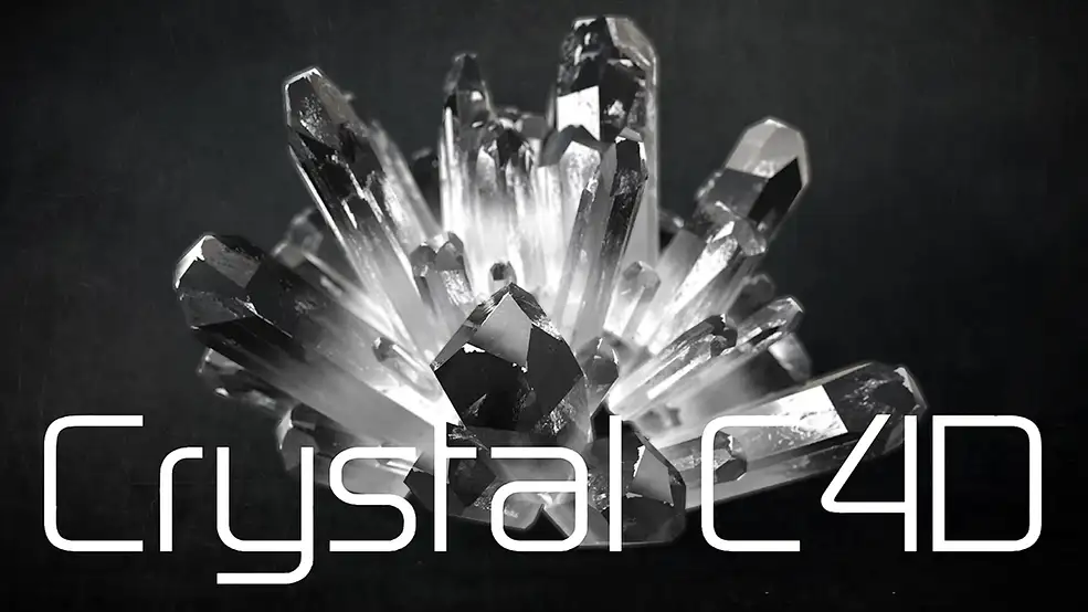 晶体C4D模型 Crystal C4D Render - C4D之家 - Crystal.jpg
