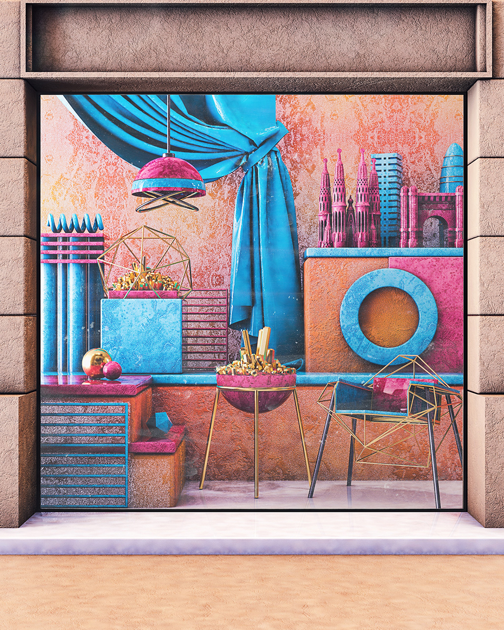 C4D实用工程第483季：梦幻数字场景C4D工程C4D Project