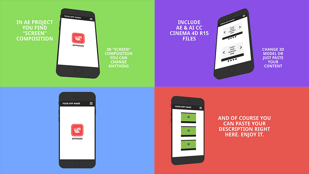 C4D+AE手机APP演示工程文件 Promo pack for your app - C4D之家 - 0b6efa20700103.562efc9be1cf7.jpg