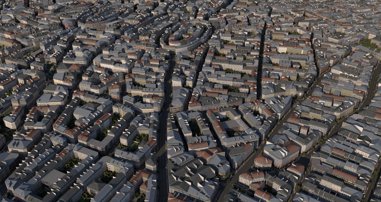 法国巴黎密集的城区楼房C4D模型 Paris city building - C4D之家 - 屏幕快照 2017-11-02 20.30.46.jpg