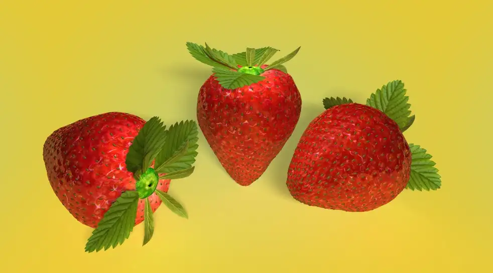 草莓C4D模型 strawberry 3d model - C4D之家 - cinema4d_ 2017-11-04 16.48.49.jpg