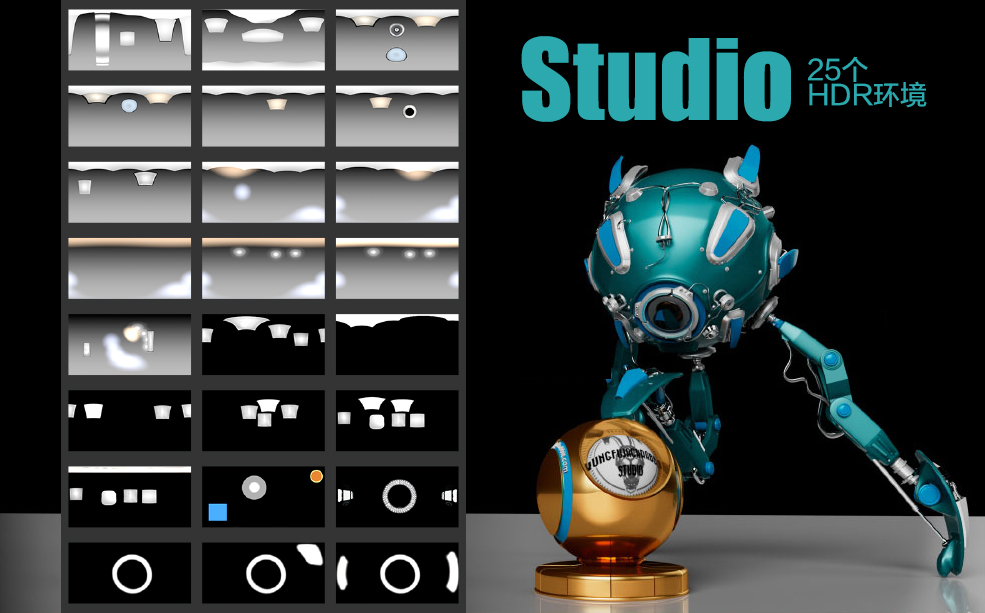 25个产品环境渲染HDR素材（.HDR /.JPG） - C4D之家 - KFJR_Gumroad_25freehdri.jpg