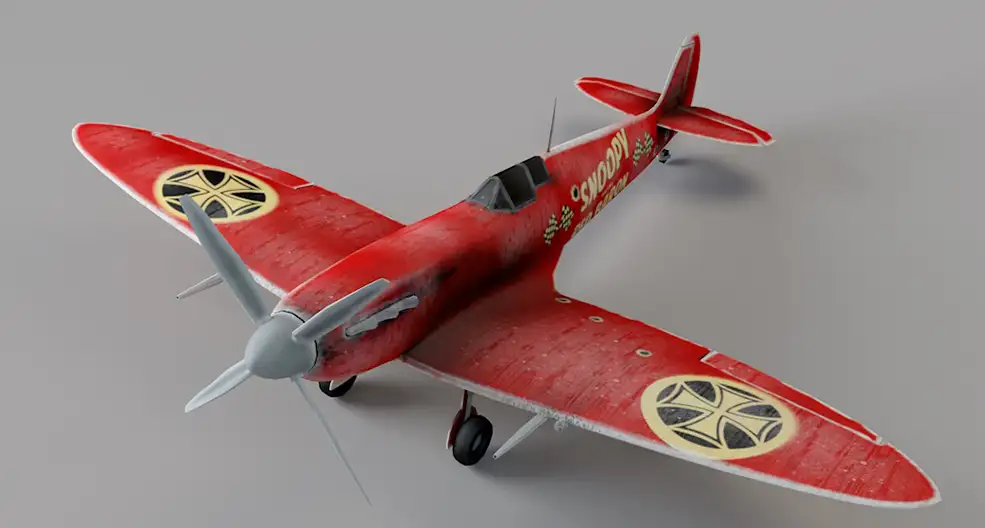 古复飞机 破损的飞机玩具C4D模型 aircraft - C4D之家 - 屏幕快照-2017-11-03-23.10.11.jpg