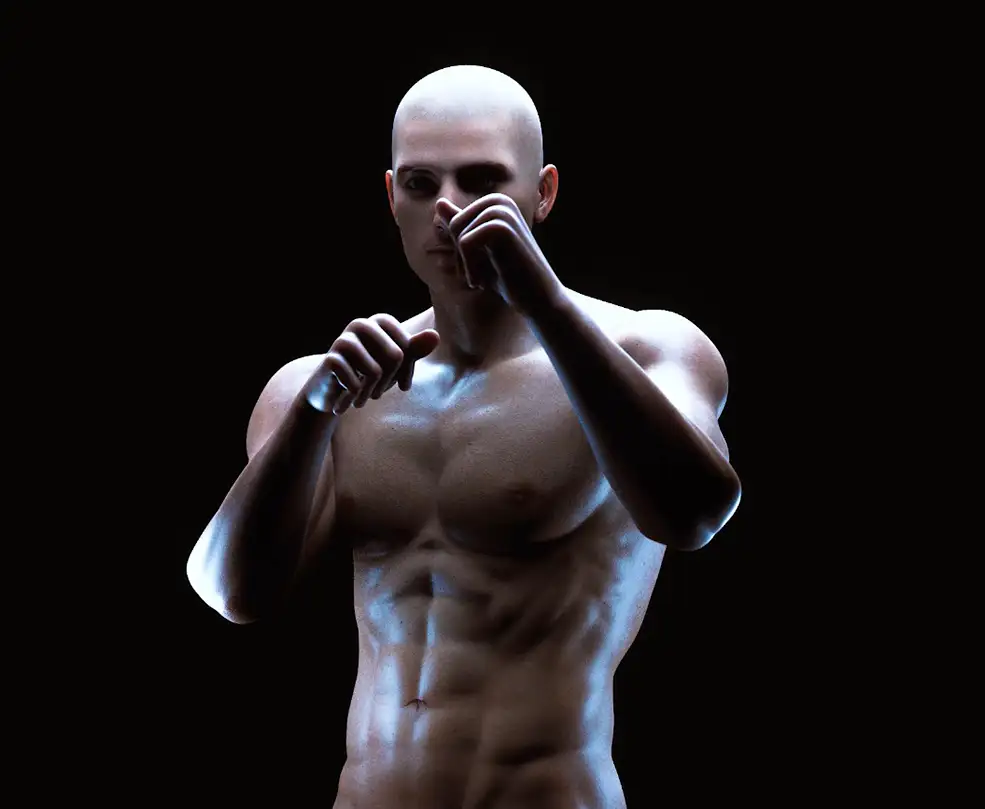 C4D实用工程第500季：打拳击的男性动画C4D工程C4D Project[Cinema4D - Octane] - C4D之家 - 屏幕快照-2017-11-13-20.20.18.jpg