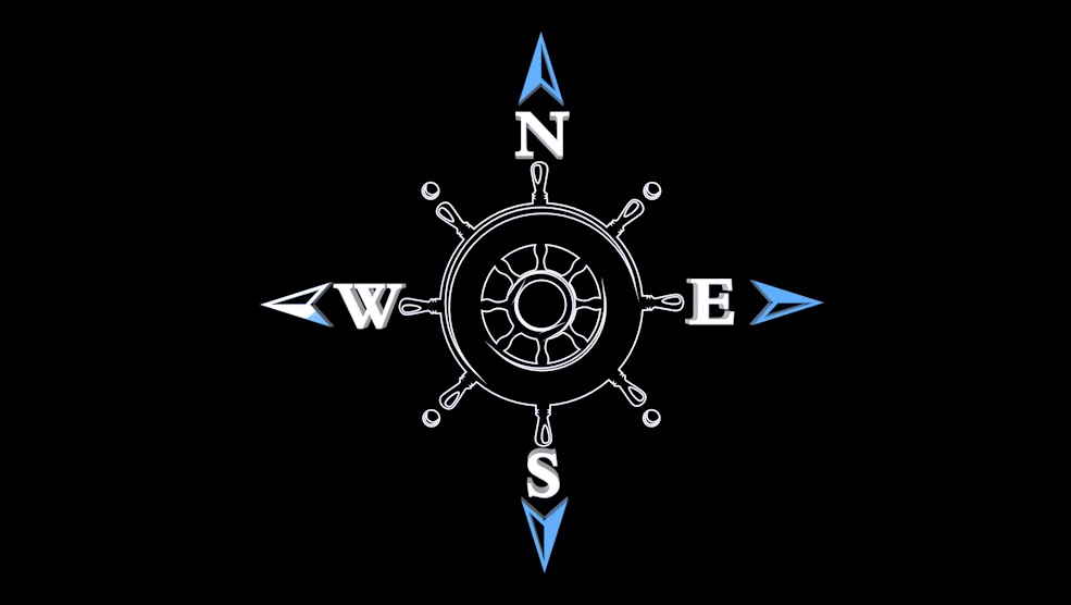 C4D指南针 罗盘拆解组合旋转动画工程 Compass C4D Project