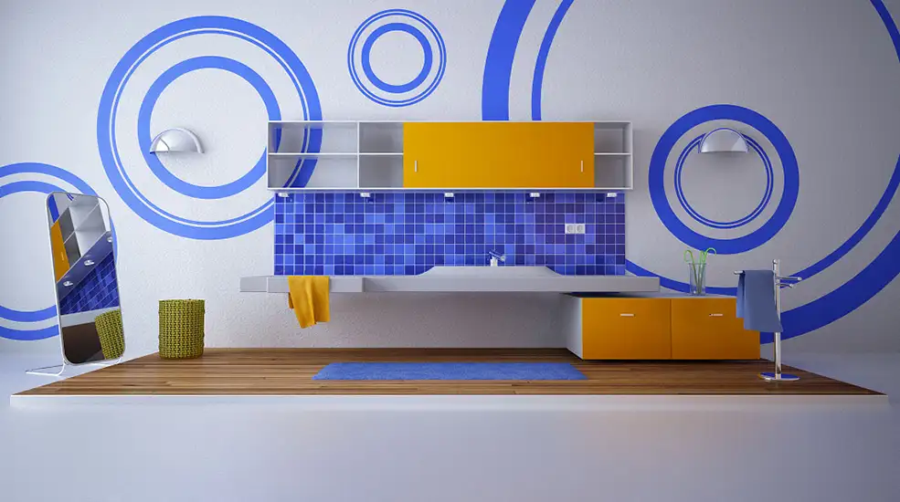 C4D室内模型渲染：浴室C4D模型 vray c4d bathroom
