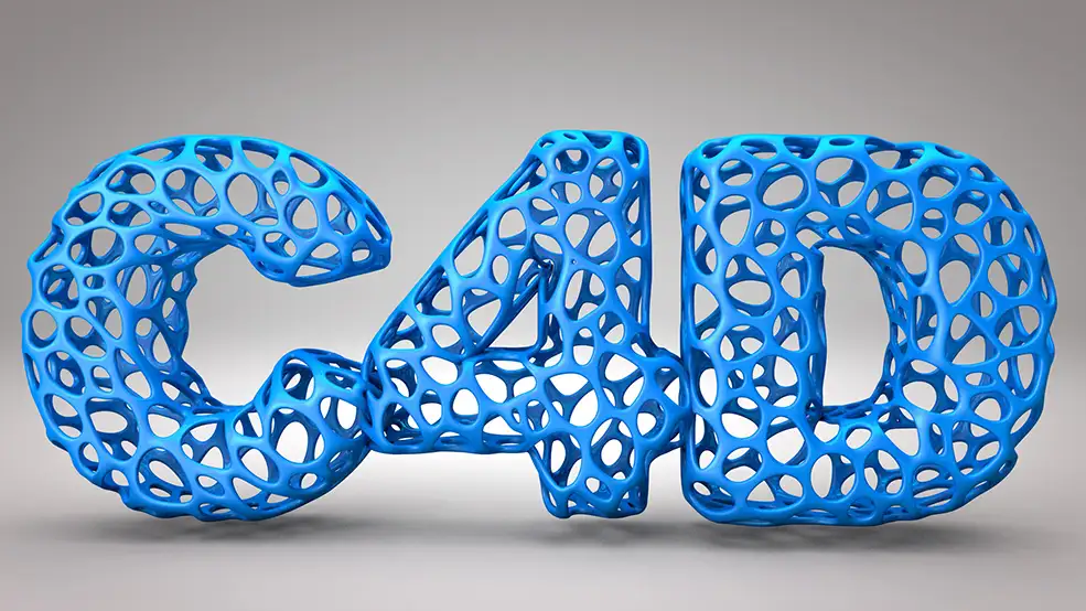 C4D镂空文字工程文件 Hollowed out characters - C4D之家 - M.jpg
