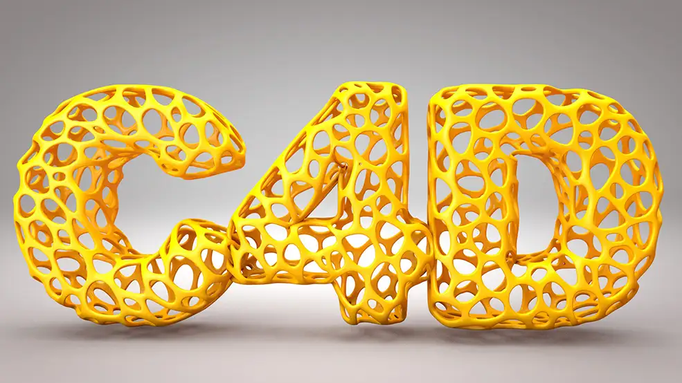 C4D镂空文字工程文件 Hollowed out characters - C4D之家 - n.jpg