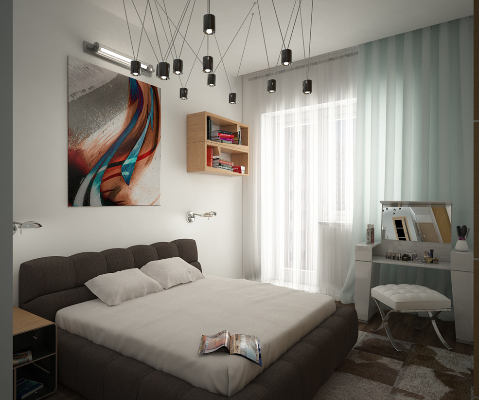 酒店客房 卧室C4D模型 Bedroom 3d model - C4D之家 - Room_0002.jpg