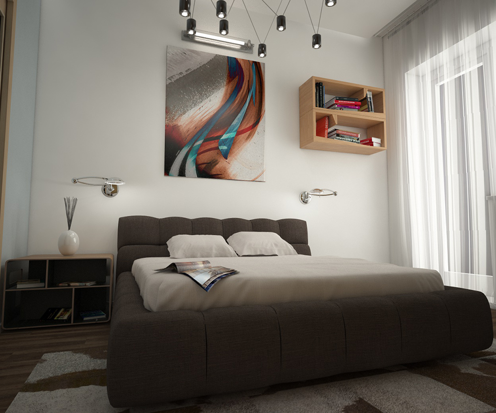 酒店客房 卧室C4D模型 Bedroom 3d model - C4D之家 - Room_0004.jpg