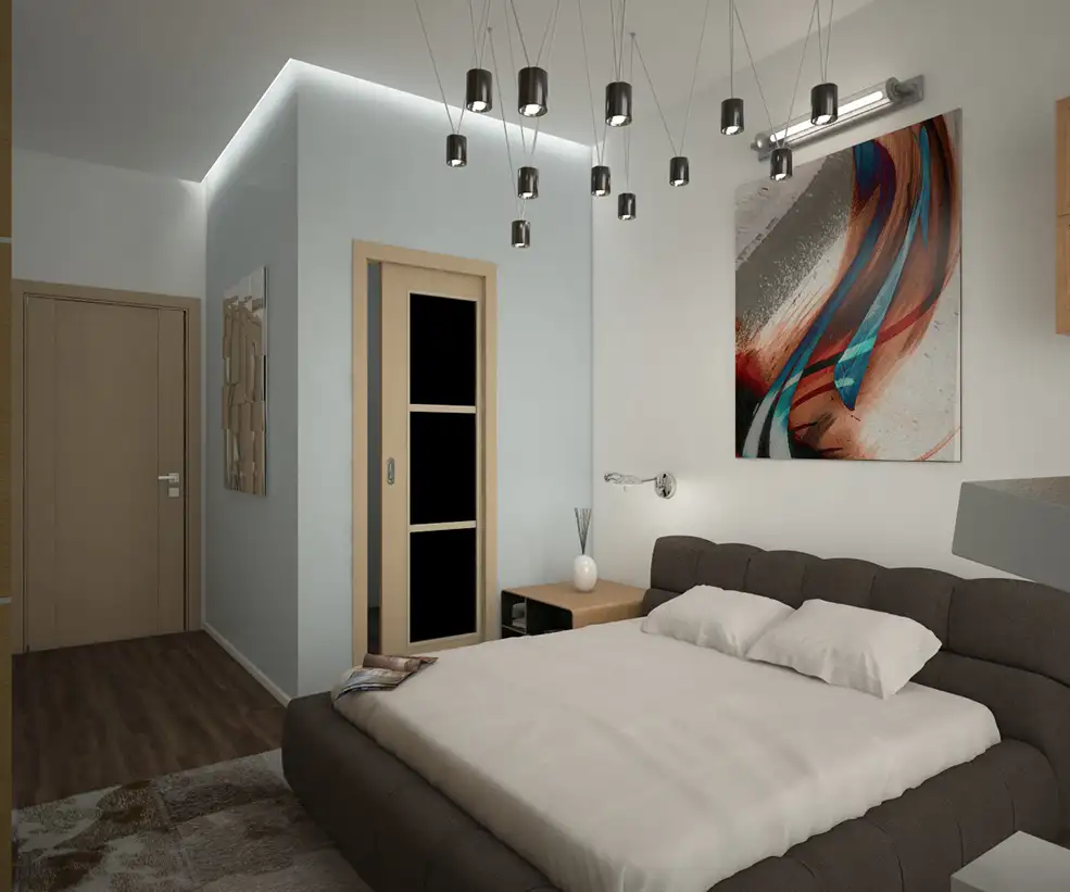 酒店客房 卧室C4D模型 Bedroom 3d model - C4D之家 - Room_0001.jpg