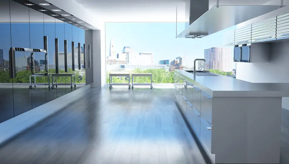 开放式厨房C4D模型 Vray free Kitchen Scene - C4D之家 - Kitchen-interior-Scene-1000.jpg