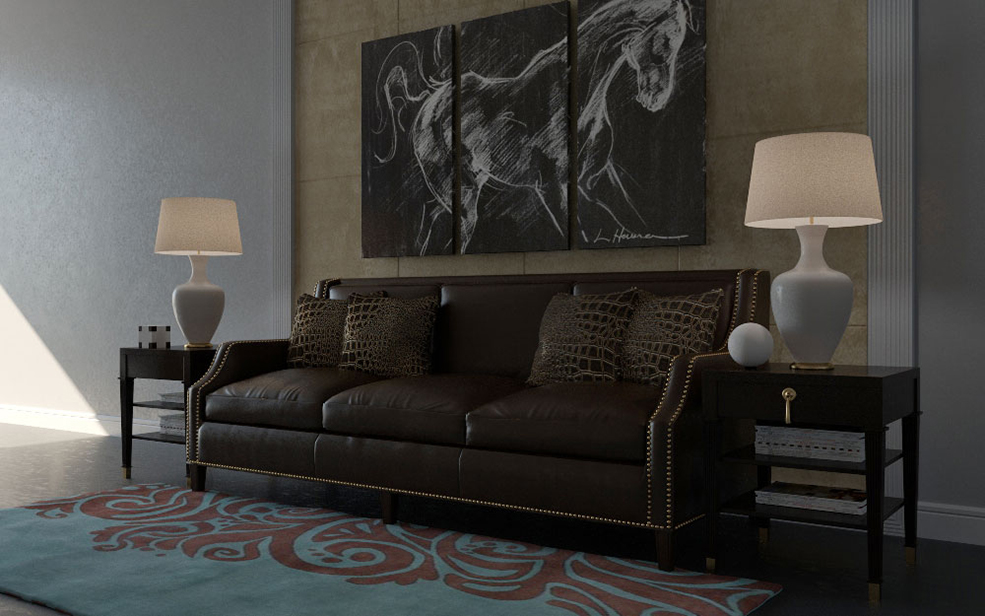 C4D室内模型 现代客厅C4D模型 Modern living room Corona - C4D之家 - c4d-corona.jpg