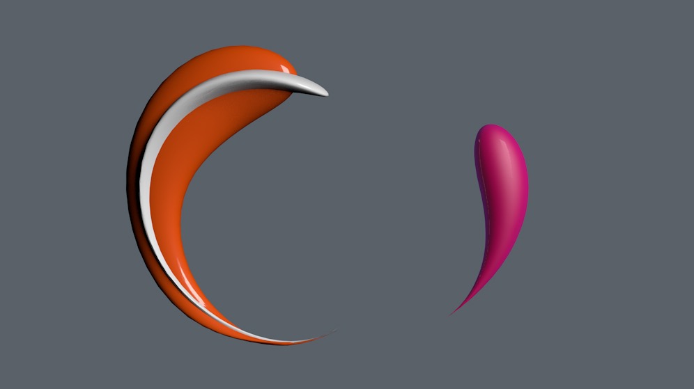 C4D利用样条约束制作的物体工程