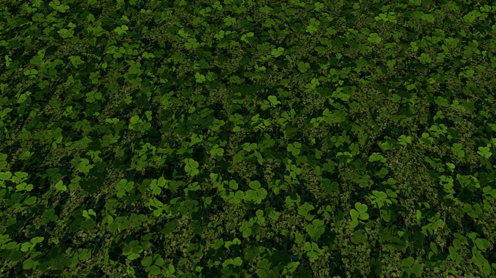 不同形状的景观草坪模型 三叶草草坪C4D模型 - C4D之家 - cinema4d_ 2017-11-27 16.43.12.jpg