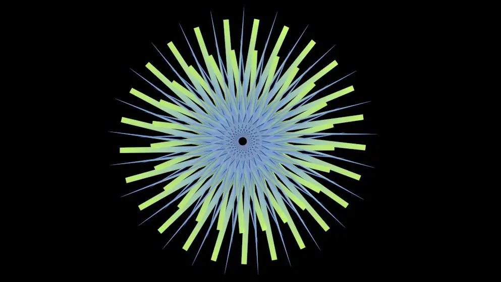 C4D克隆的圆形工程 snowflake shape