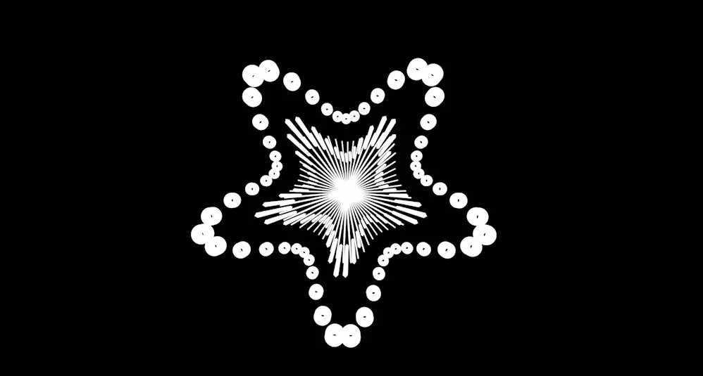 C4D抽象五星动画工程文件