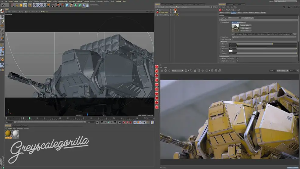 灰猩猩GSG教程-C4D Redshift渲染器制作风化金属材质教程 - C4D之家 - maxresdefault.jpg