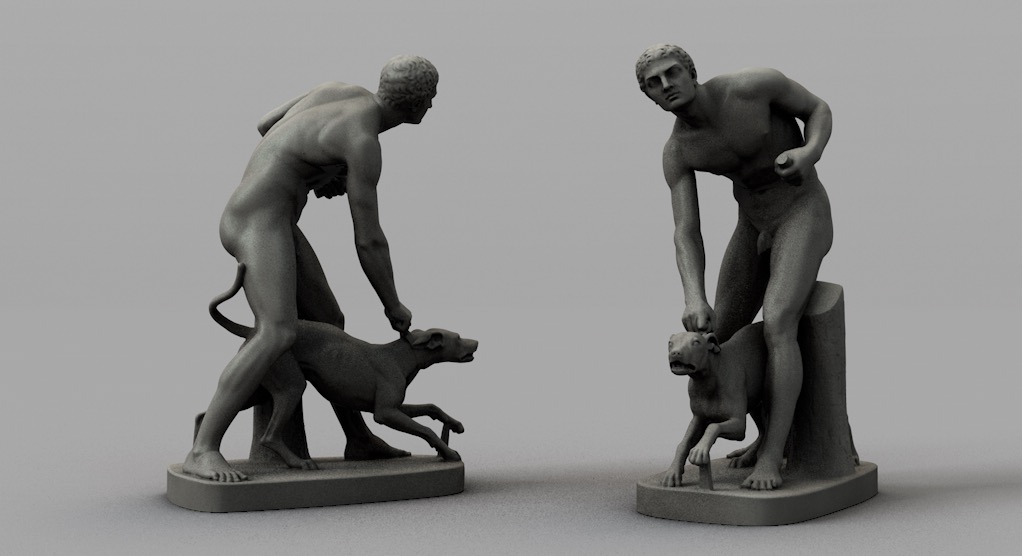 牵狗的裸体男性雕塑C4D模型 Male sculpture - C4D之家 - 屏幕快照 2017-12-13 22.19.05.jpg