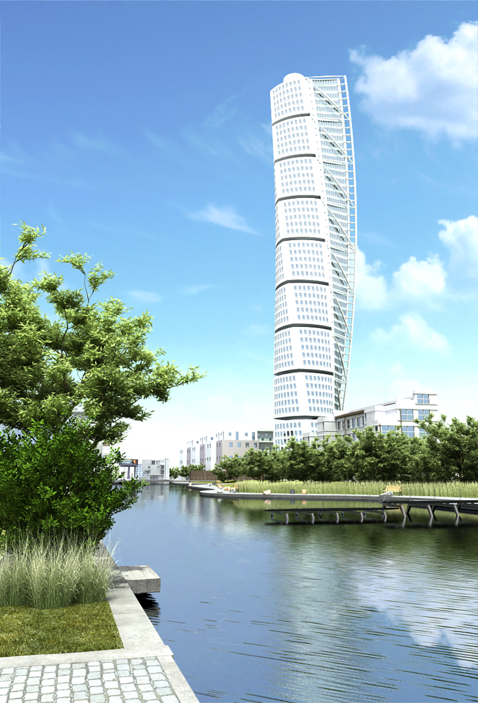 C4D建筑渲染 高层大楼C4D渲染模型 High rise building - C4D之家 - Archexteriors5_002.jpg
