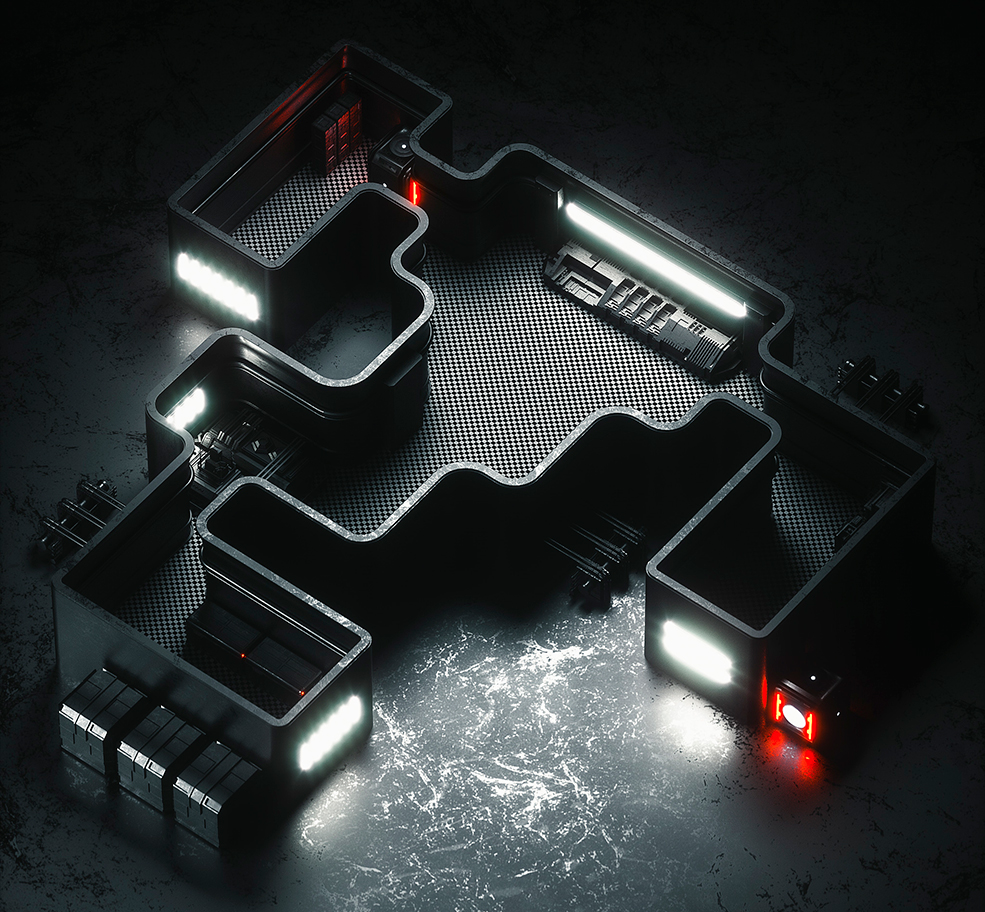 C4D实用工程第542季：科幻金属设备C4D工程 C4D Project[Cinema4D - Octane] - C4D之家 - [19-12-17]---Perspective.jpg