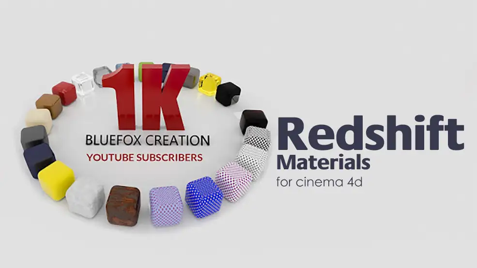 26个C4D Redshift材质预设 Redshift Materials - C4D之家 - correct.jpg