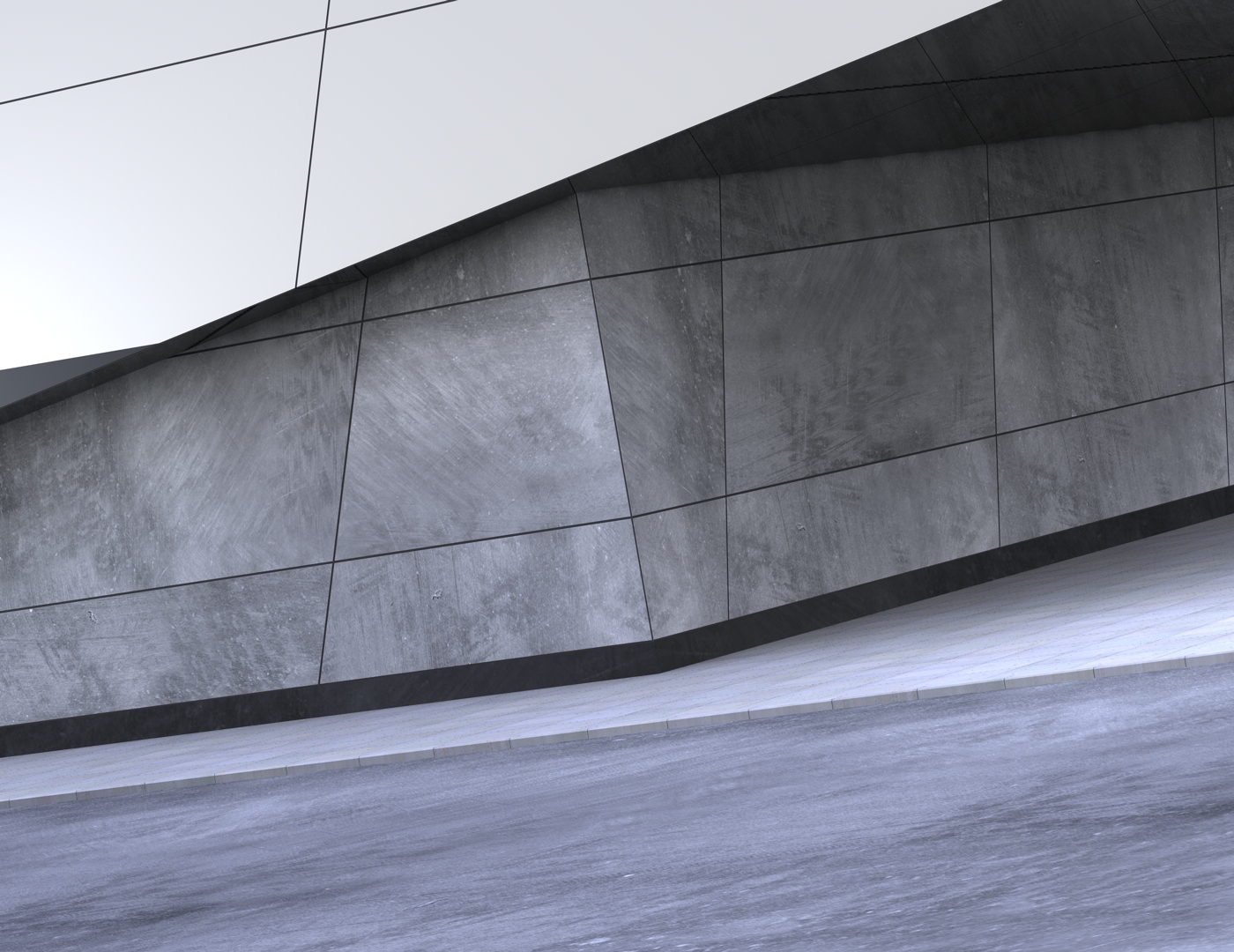 C4D汽车背景 汽车环境 汽车场景模型 创意建筑场景渲染模型 Automobile environment - C4D之家 - 08scene.jpg