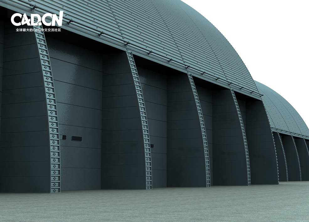 C4D汽车背景 汽车环境 汽车场景模型 Automobile environment - C4D之家 - 10scene.jpg