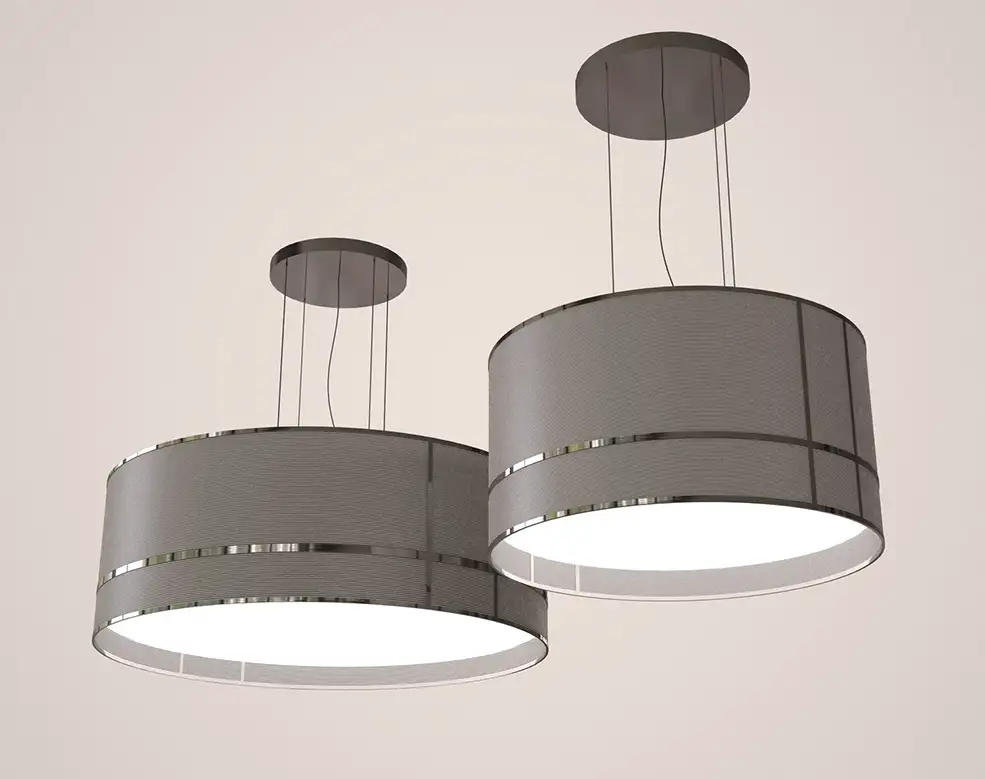 圆型吊灯C4D模型 Circular Chandelier