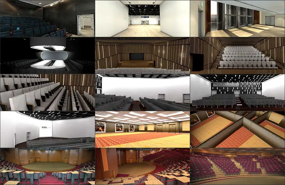 50个C4D会议会场模型预设合集 The Pixel Lab – Events and Venues Pack For C4D - C4D之家 - 未命名-3.jpg