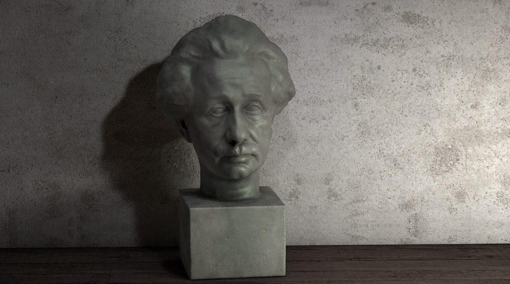 德国物理学家、哲学家、数学家爱因斯坦雕塑C4D模型 Einstein Sculpture - C4D之家 - 屏幕快照 2018-01-08 22.29.35.jpg