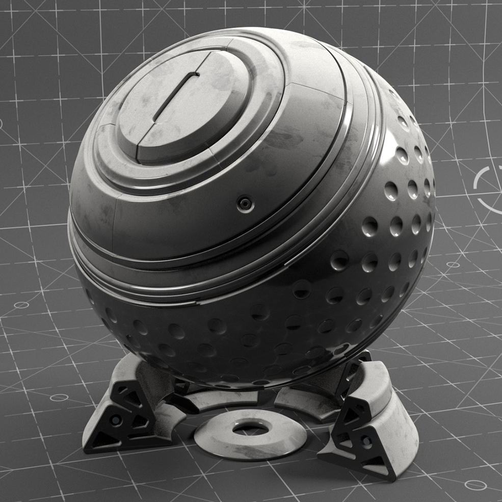 C4D Redshift金属球渲染模型 - C4D之家 - RSDustShader.jpg