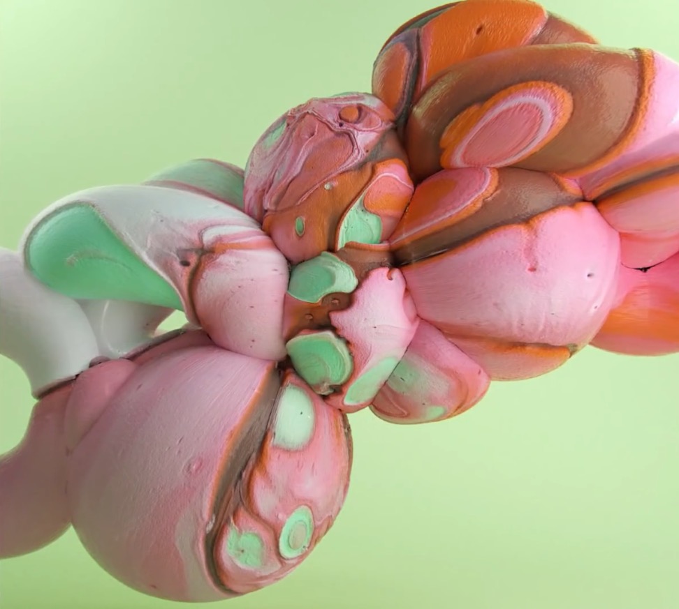 C4D抽象艺术效果教程 How To Make a Sorbet Tumor With Octane Render Texture