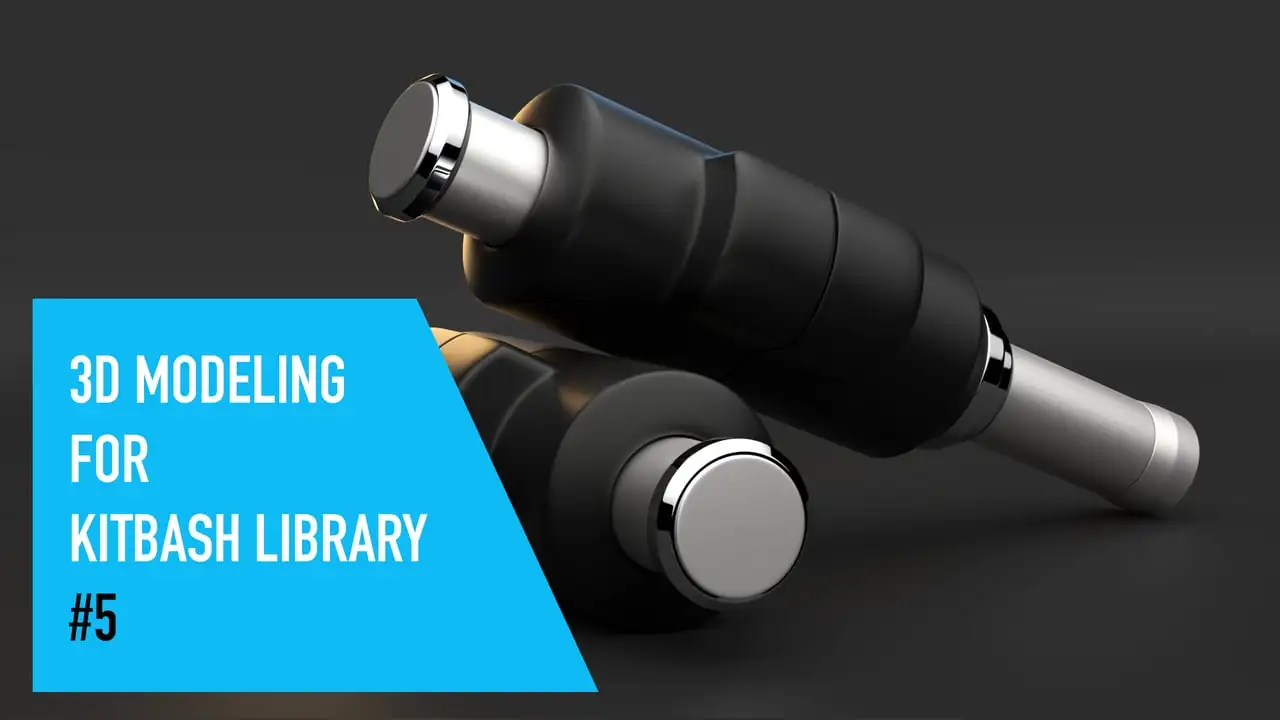 C4D金属机械设备建模教程 Cinema 4D 3D Modeling For Kitbash Library - C4D之家 - 676343368_1280.jpg
