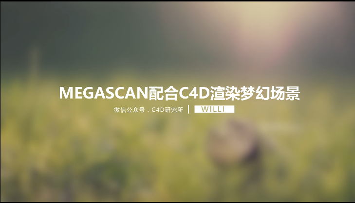 [C4D研究所] 中文教程Octane Render配合Megascan渲染真实的梦幻森林场景（中） - C4D之家 - 11.png