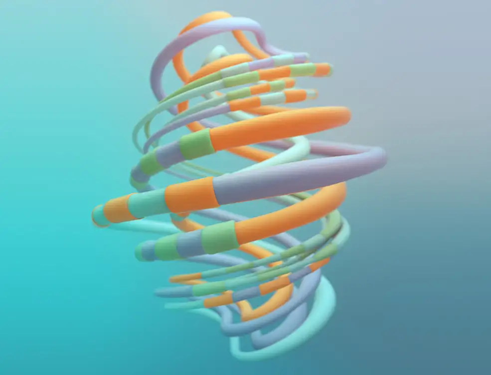 C4D实用工程第578季：循环变换的管线创意C4D工程 C4D Project