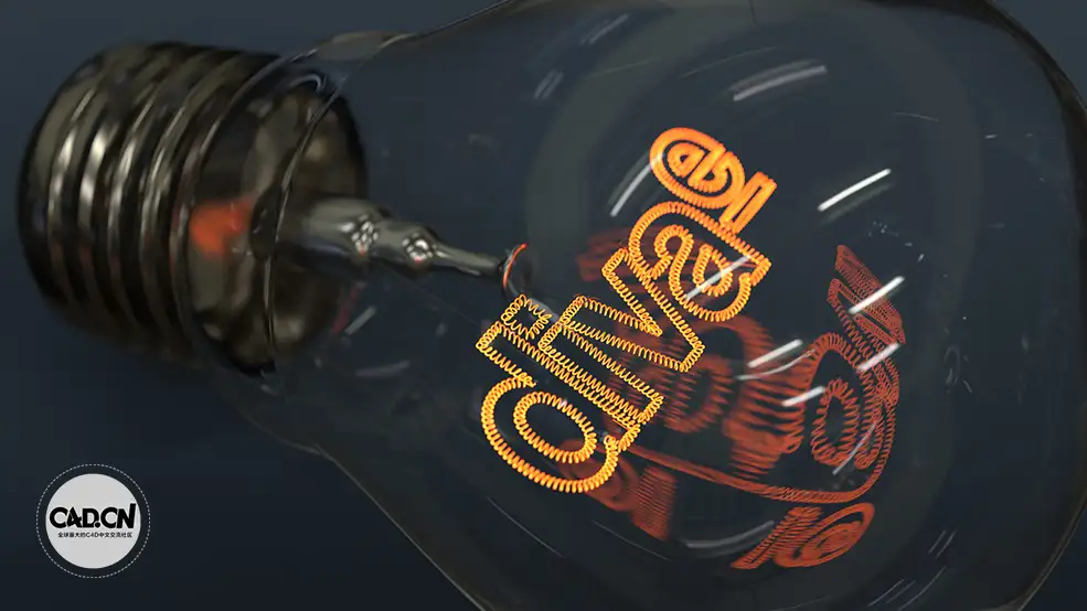 C4D redshift工程 灯泡标志动画工程 灯泡创意标题文字 - C4D之家 - ko_wuv_04_birne_diva-e_detail_1_glow.jpg