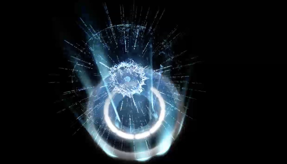 C4D+AE科技全息投影工程文件 hologram low qulity