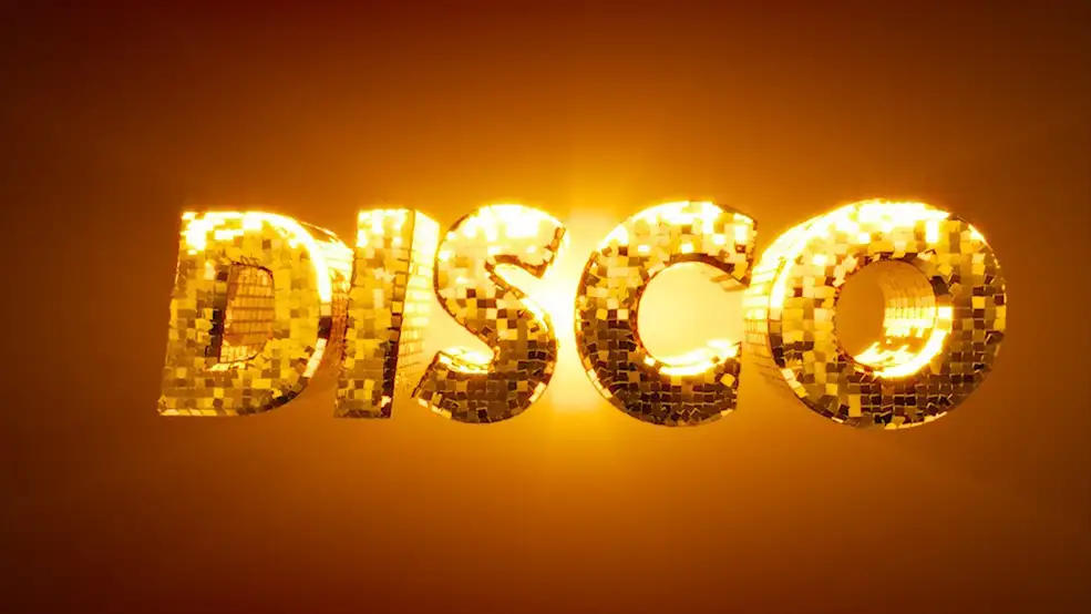 在C4D中制作迪斯科闪亮的文字教程 Cinema 4D Tutorial - How to Make Disco Ball Type