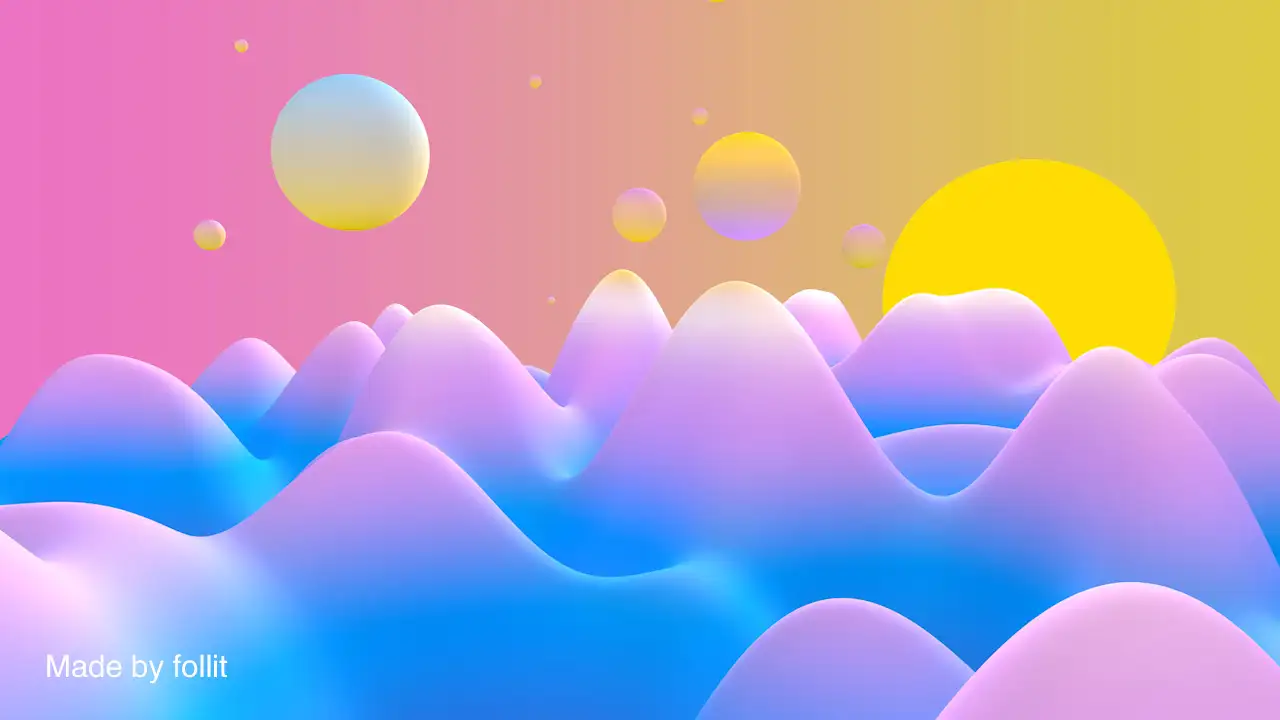 久思—C4D制作抽象日出山峰效果 - C4D之家 - aaa.jpg