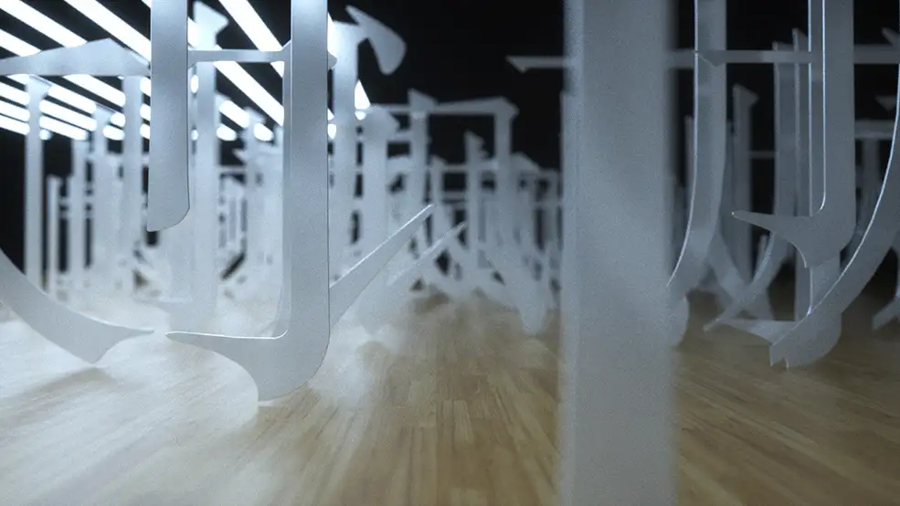 c4d octane渲染 黄金时代 部首字工程文件