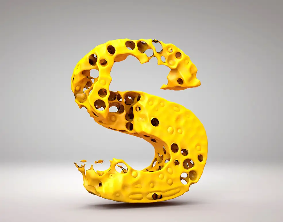 C4D流体文字动画工程文件 Liquid Text Animation