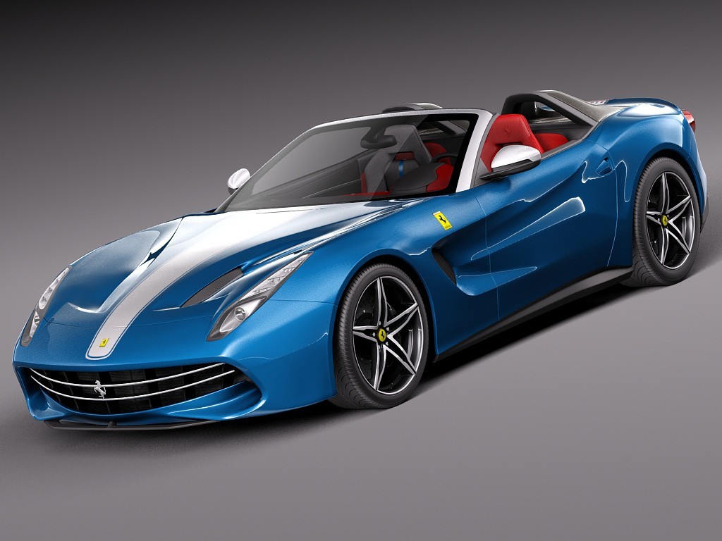 蓝色超跑 法拉利跑车C4D模型 Ferrari F60 America 2015 - C4D之家 - 31353.jpg