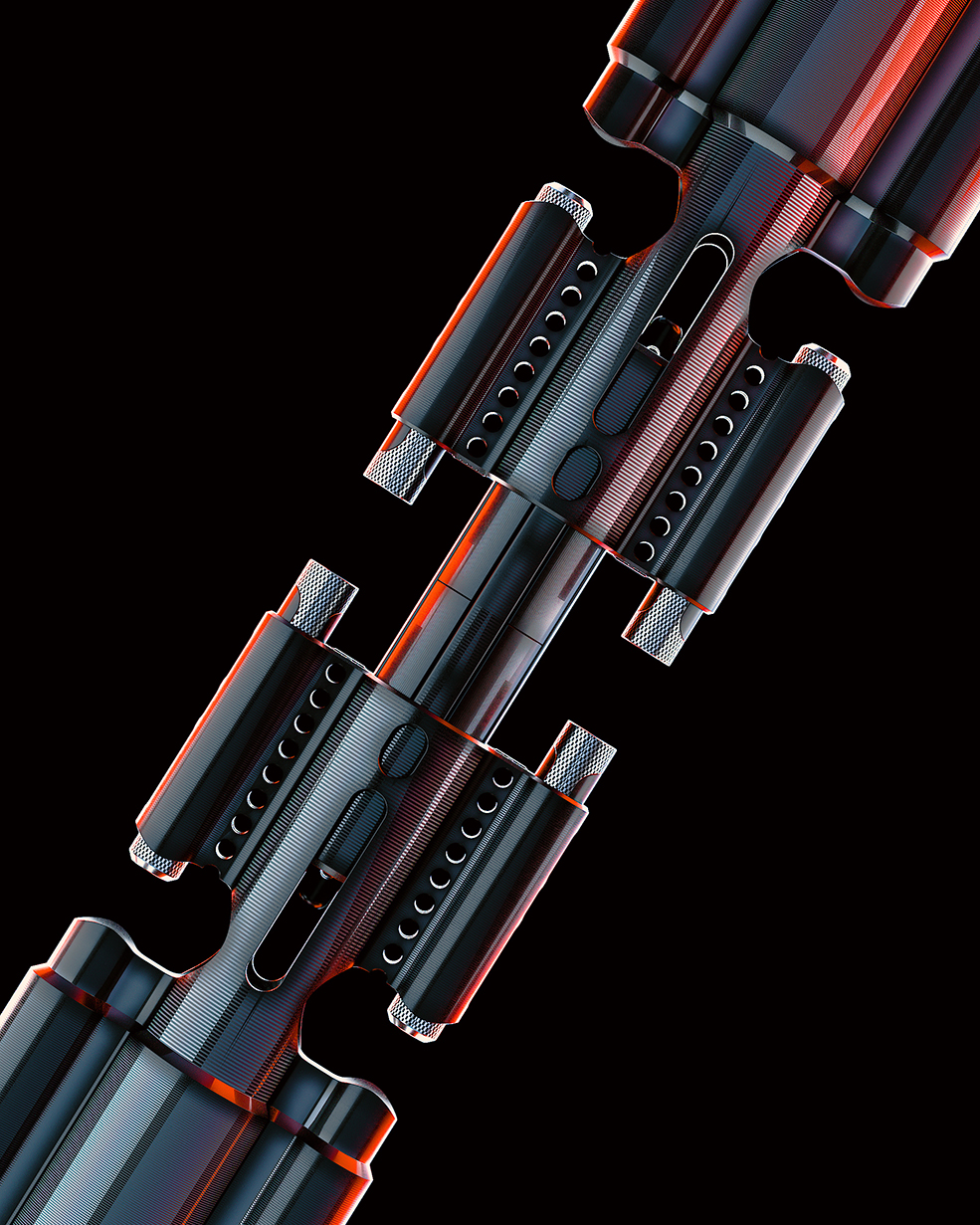 C4D实用工程第612季：科幻锁止动画C4D工程 C4D Project[Cinema4D - Octane]