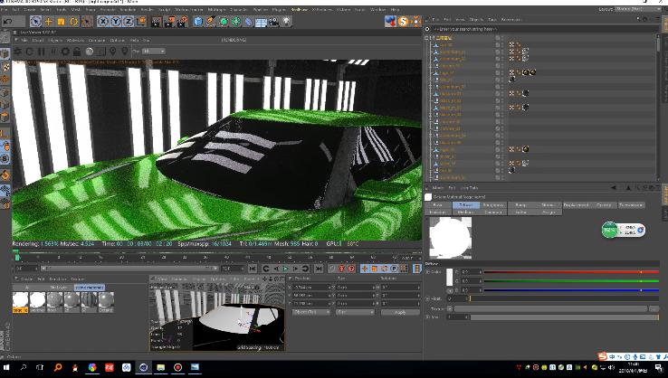 [C4D研究所] 中文教程Octane兰博基尼渲染 车漆和场景讲解 - C4D之家 - QQ截图20180401120847.png