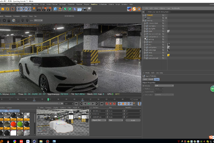 [C4D研究所] 中文教程Octane兰博基尼渲染 车漆和场景讲解 - C4D之家 - QQ截图20180401120858.png